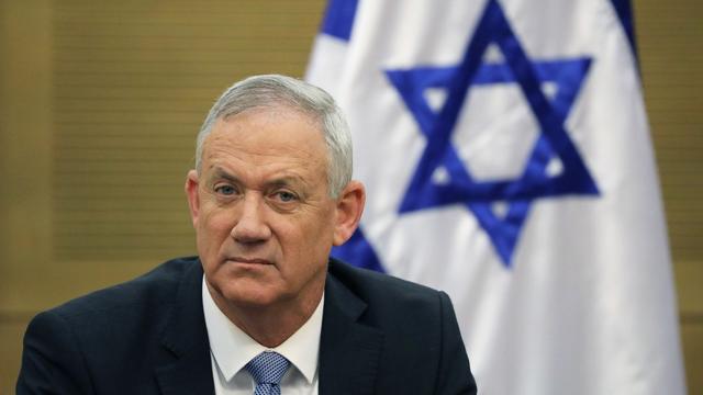 Benny Gantz a informé le président qu'il n'a pas pu former un gouvernement d'union. [Keystone - Abir Sultan]