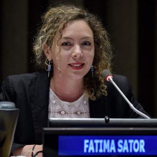 Fatima Sator, chargée de communication au bureau de la coordination des affaires humanitaires aux Nations Unies. [DR]