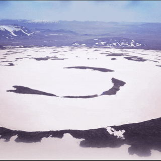 L'Okjökull a été déclassé par les glaciologues en 2014. [Rice University]