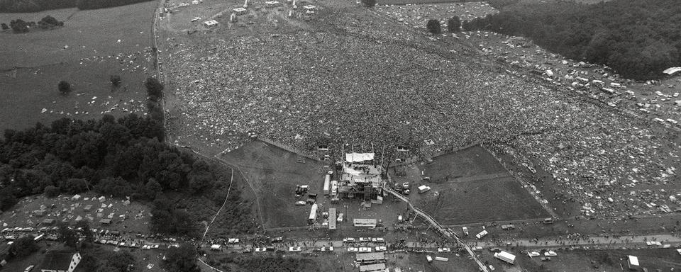 Une vue aérienne de Woodstock. [Keystone - AP]