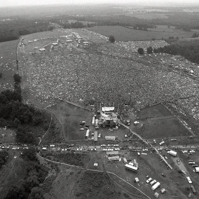 Une vue aérienne de Woodstock. [Keystone - AP]
