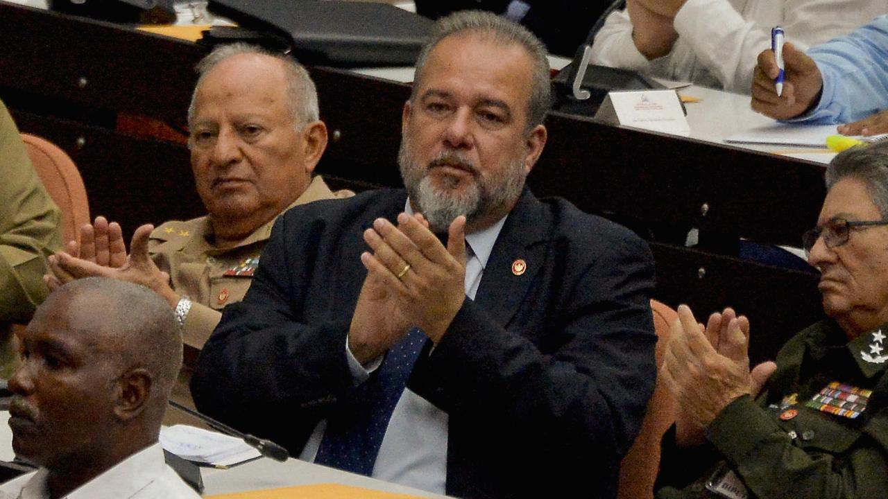 Le nouveau Premier ministre cubain Manuel Marrero à l'Assemblée nationale, 21.12.2019. [AFP - Yamil Lage]