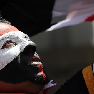 Un supporter égyptien lors de la Coupe d’Afrique des Nations au Caire, le 21 juin 2019 [AP/Keystone - Amr Nabil]