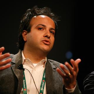Le réalisateur Sameh Zoabi ici en 2012 au Tribeca Film Festival de New York. [AFP - Andy Kropa]