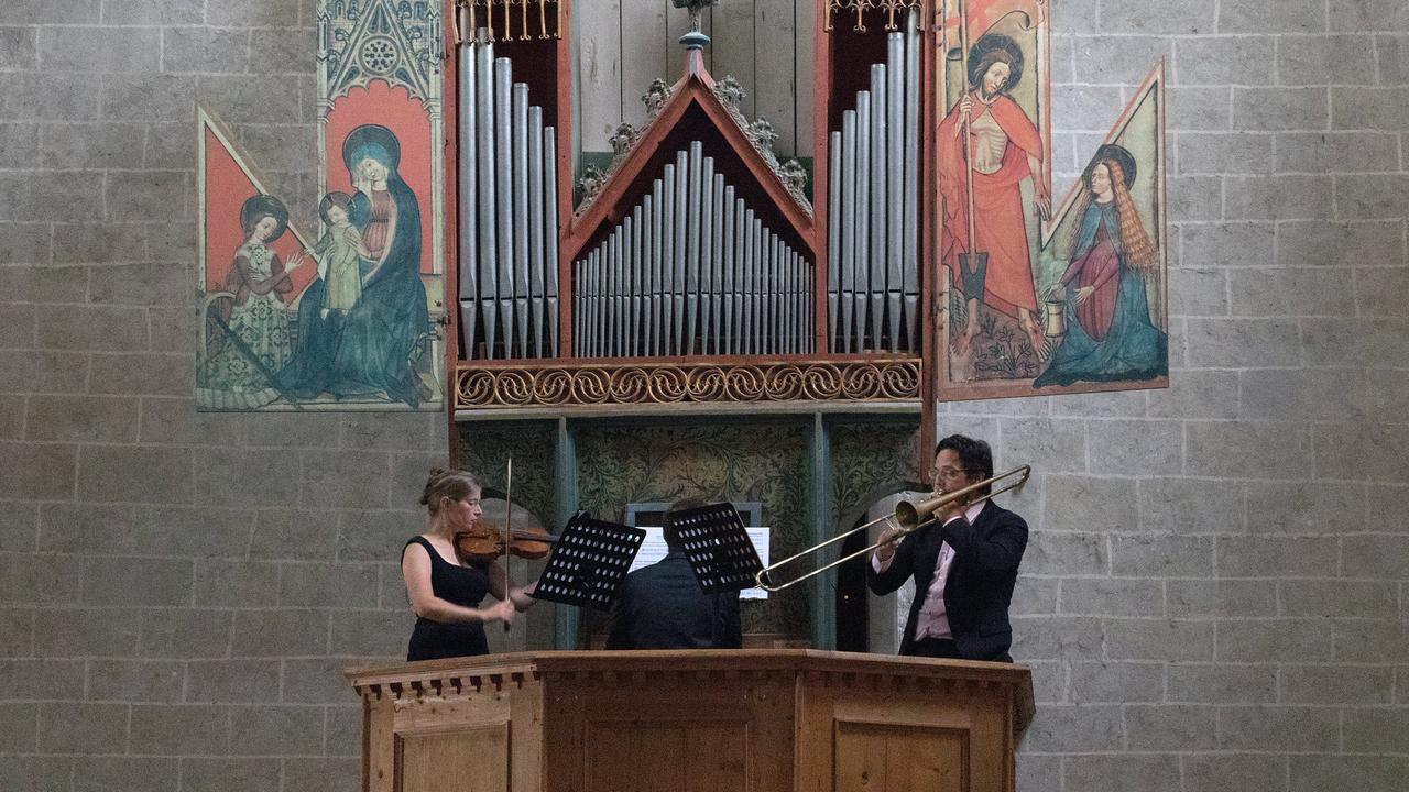 Concert lors de l'édition 2016 du Festival international de l'orgue de Valère. [FIOA/flickr - Florian Bloesch]