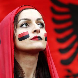 L'hymne national d'Andorre avait été diffusé à la place de l'hymne d'Albanie lors d'un match France Albanie. [Keystone]
