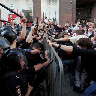 500 personnes arrêtées à Moscou suite à une journée de manifestations. [Reuters - Maxim Shemetov]