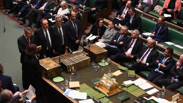 Le Parlement britannique le 4 septembre 2019. [UK Parliament/Keystone - Jessica Taylor]