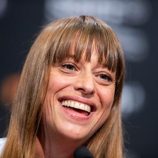 La réalisatrice Alice Winocour lors du 67e Festival du film de San Sebastian le 21 septembre 2019. [AFP - Manuel Romano]
