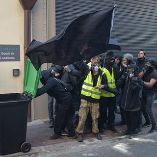 Gilets jaunes lors de l'acte 22 de la mobilisation, samedi 13 avril 2019 à Toulouse. [AFP - Pascal Pavani]