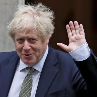 Le Premier ministre britannique Boris Johnson. [AP Photo/Keystone - Frank Augstein]