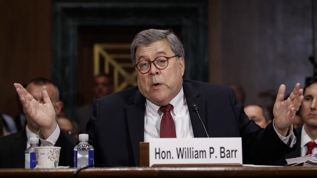 William Barr devant la la commission des Affaires judiciaires du Sénat, ce 1er mai 2019.