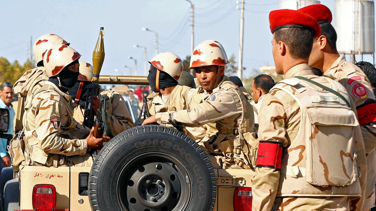 Des militaires égyptiens dans le Sinaï. [Reuters - Mohamed Abd El Ghany]