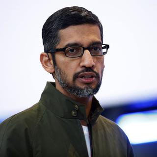 Le patron de Google Sundar Pichai prend la tête du groupe Alphabet. [Reuters - Stephen Lam]
