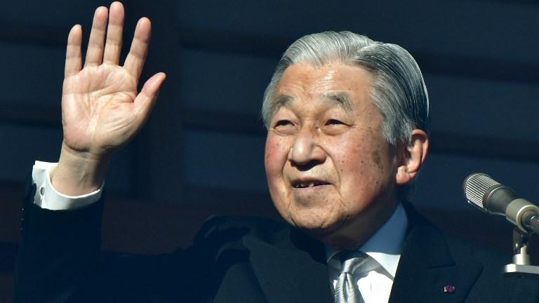 L'empereur Akihito du Japon. [AFP - Kazuhiro Nogi]