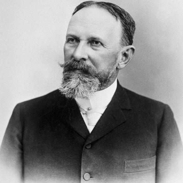 Carl Spitteler, Prix Nobel de Littérature de 1919. [Keystone]