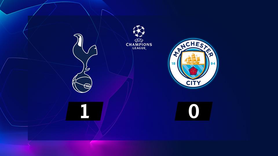 1-4 aller, Tottenham - Manchester City (1-0): le résumé de la rencontre