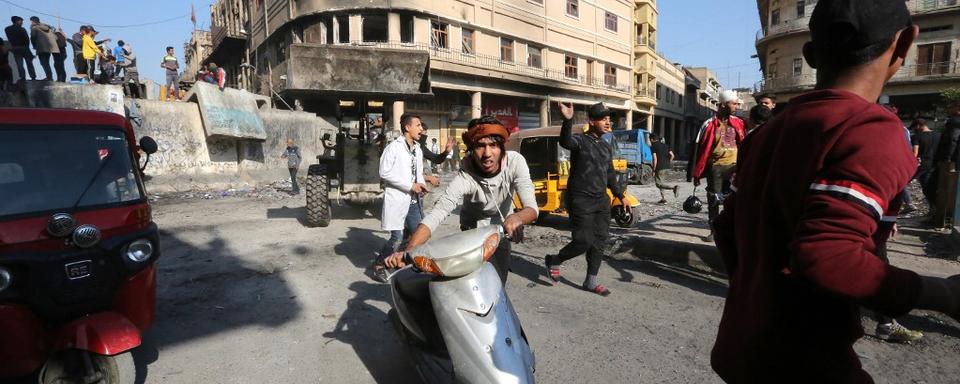 Les Irakiens vont continuer de manifester. [AFP - Sabah Arar]