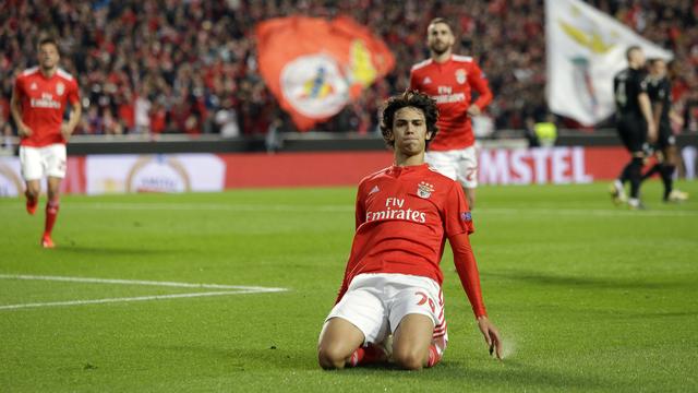 Auteur d'un triplé, Joao Felix a fait le malheur de l'Eintracht Francfort. [Keystone - Armando Franca]