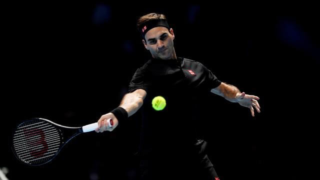 Roger Federer, Londres, 10 novembre 2019. [Reuters - Tony O'Brien]