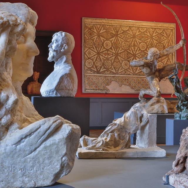 Un salle dédiée à Antoine Bourdelle dans un musée français.
SPANI Arnaud/hemis.fr 
AFP [AFP - SPANI Arnaud/hemis.fr]