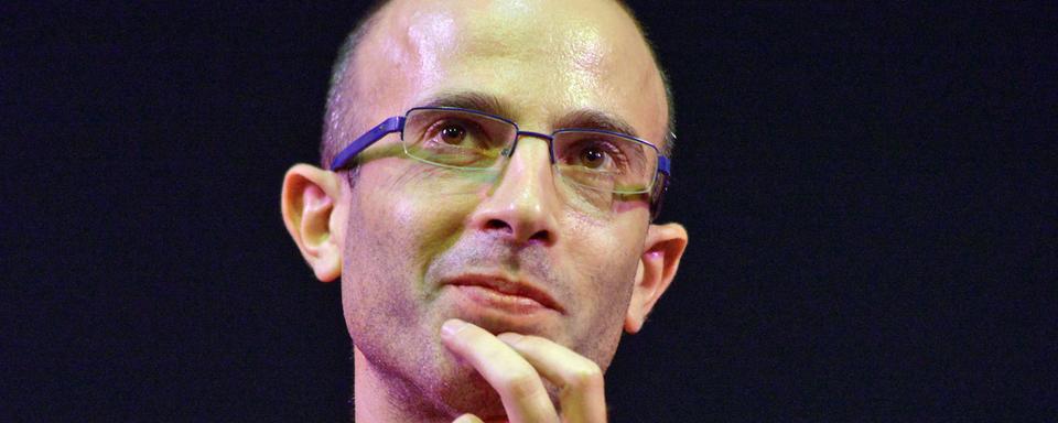 L'historien israélien Yuval Noah Harari. [NurPhoto/AFP - Jonathan Nicholson]