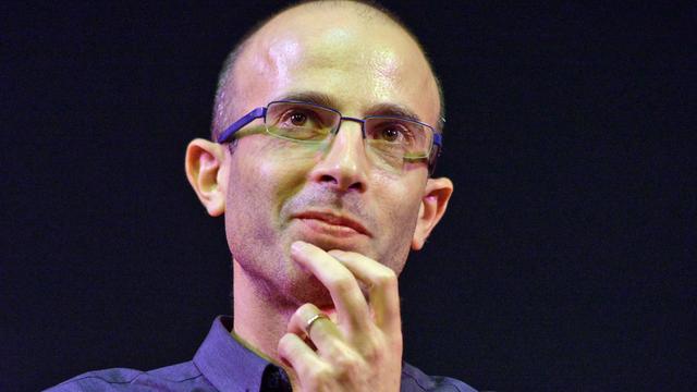 L'historien israélien Yuval Noah Harari. [NurPhoto/AFP - Jonathan Nicholson]