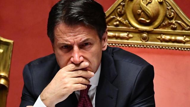 Giuseppe Conte. [EPA/Keystone - Ettore Ferrari]