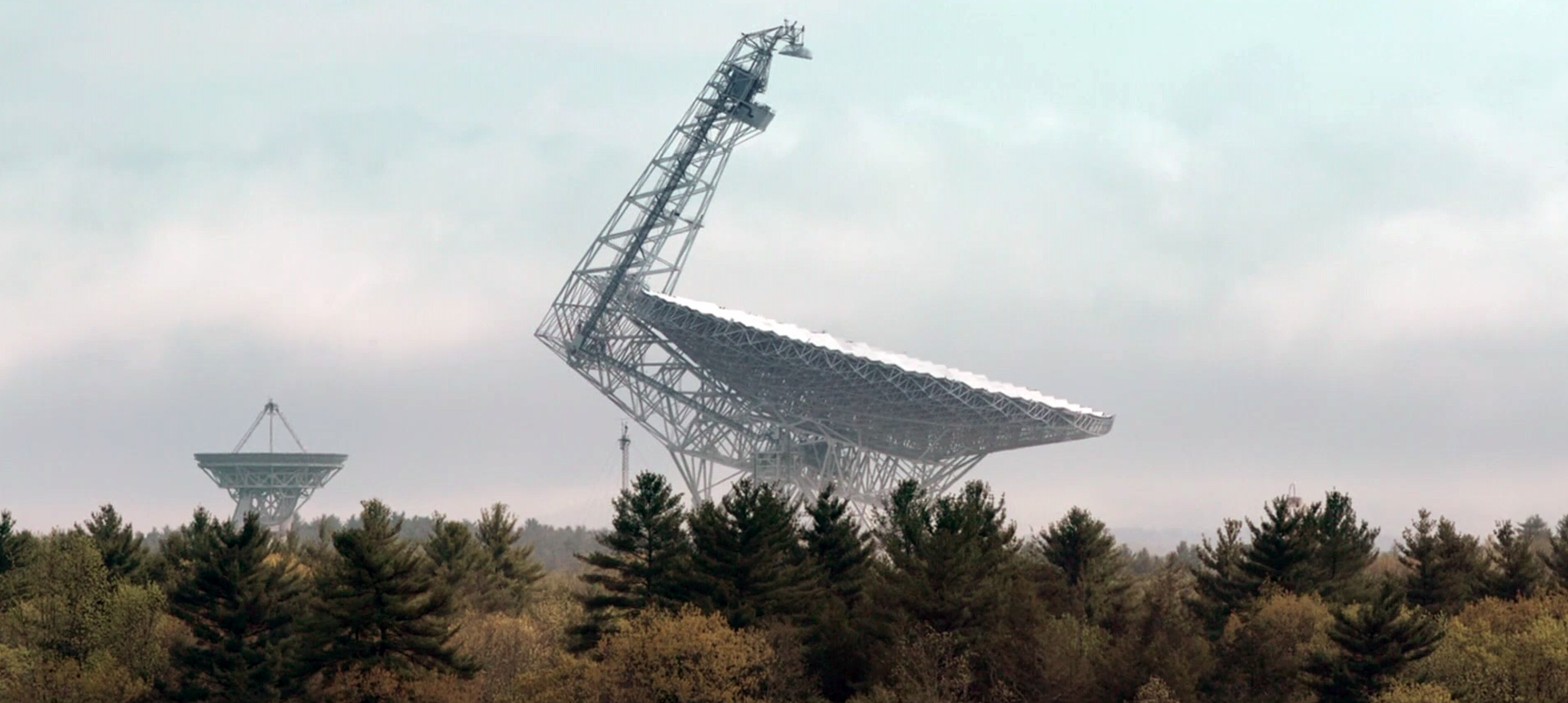 Le radiotélescope du Green Bank, un rôle de premier plan dans le SETI. [UpSide Television]