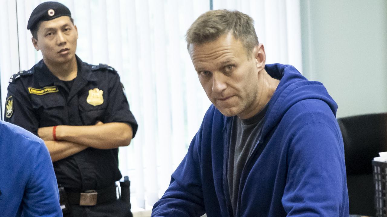 L'opposant Alexeï Navalny purge une peine de 30 jours de prison. [AP/Keystone - Pavel Golovkin]