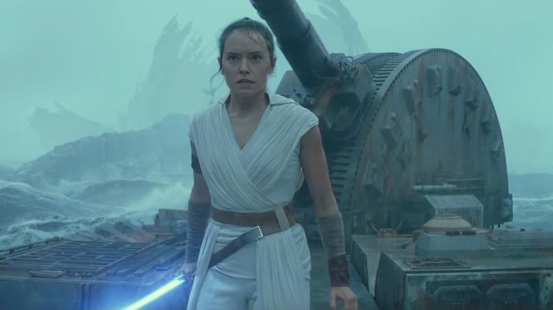 Extrait de "Star Wars: The Rise of Skywalker". Ici l'actrice Daisy Ridley qui incarne Rey. [Disney - Lucasfilm]