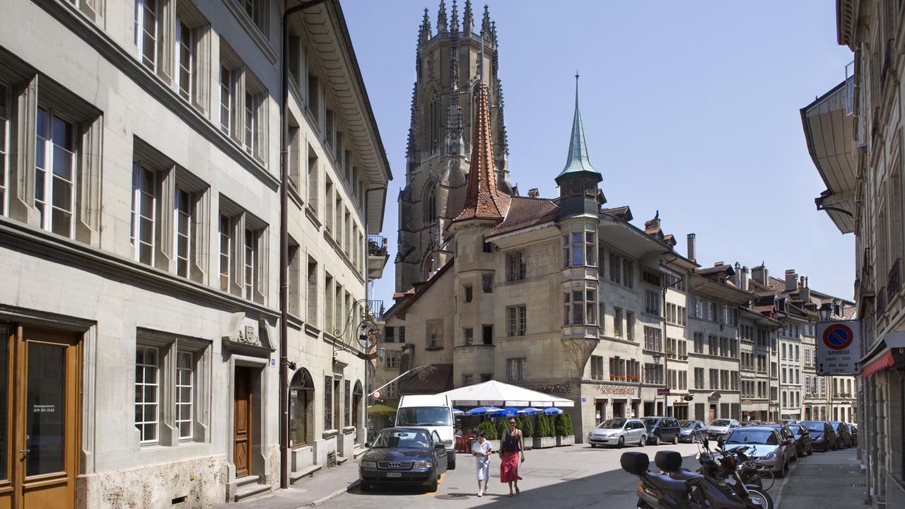 Le canton de Fribourg est le meilleur dans la gestion des finances publiques. [Keystone - Martin Ruetschi]