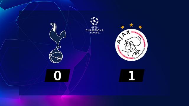 1-2 aller, Tottenham - Ajax Amsterdam (0-1): le résumé de la rencontre