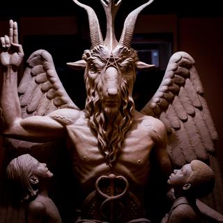 Une statue satanique. [AP/Keystone - The Satanic Temple]