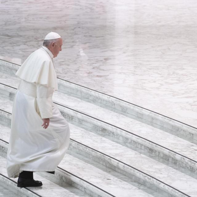 Le pape François en février 2019. [Keystone - Maurizio Brambatti BT]