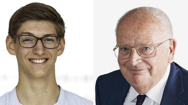 Sebastian Huber (Vert'libéral/LU) et Jacques Neirynck (PDC/VD).