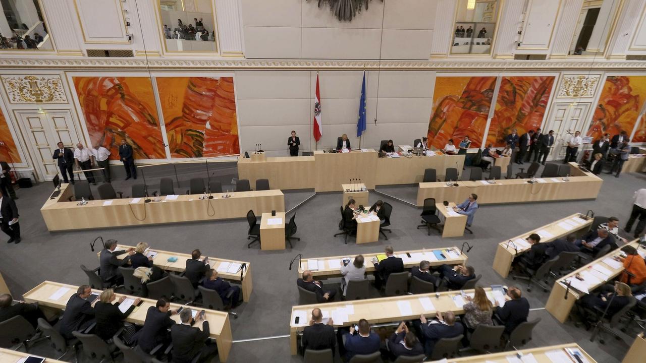 Le Parlement autrichien vote à son tour une "urgence climatique" [Keystone - AP Photo/Ronald Zak]
