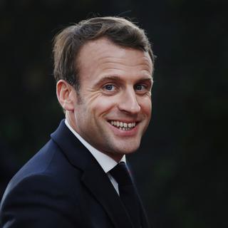 Le président français Emmanuel Macron. [EPA/Keystone - Alastair Grant]