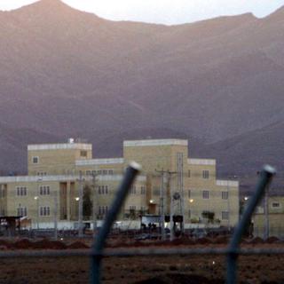 Le site d'enrichissement nucléaire de Natanz en Iran, photographié en 2005. [Keystone/EPA - Abedin Taherkenareh]