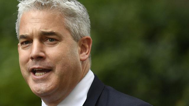 Stephen Barclay le ministre du Brexit du nouveau gouvernement britannique. [EPA/Keystone - Neil Hall]