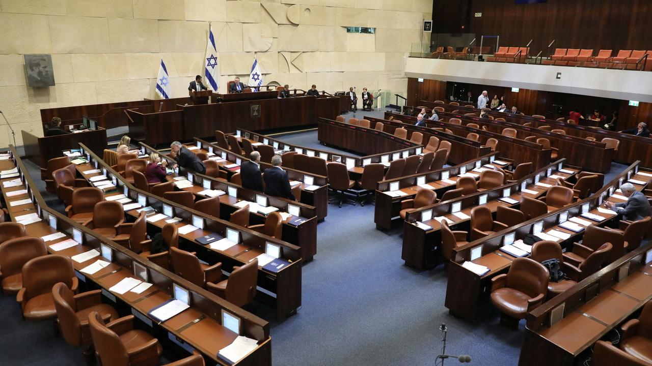 Le parlement israélien doit être dissous mercredi soir. [EPA/Keystone - Abir Sultan]