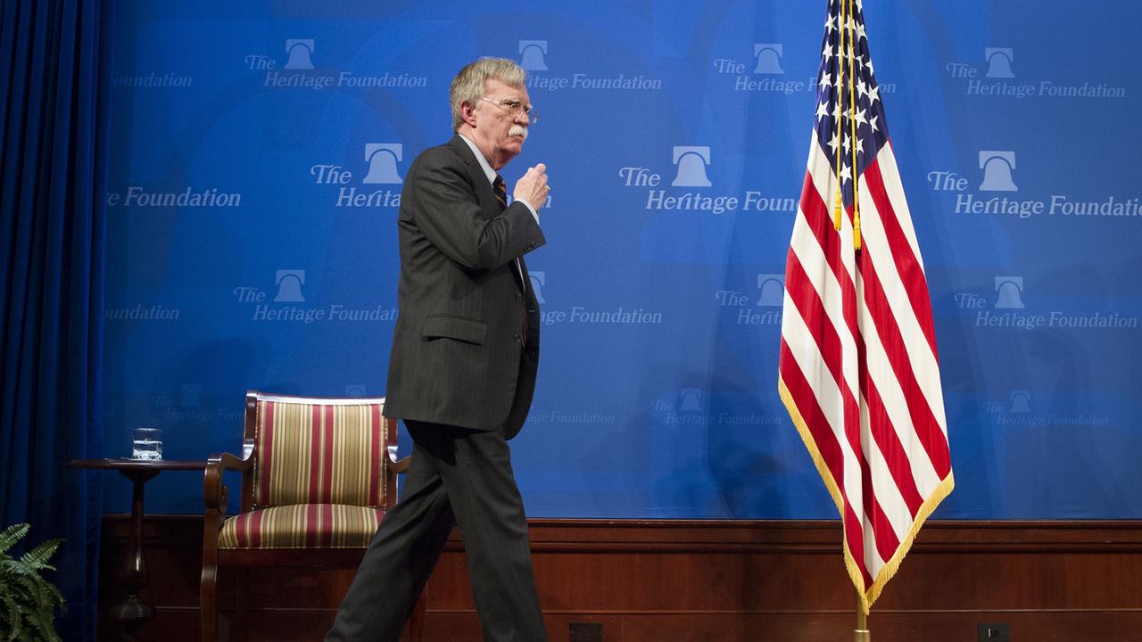 John Bolton, photographié en décembre 2018 à Washington, alors qu'il était conseiller à la sécurité nationale de Donald Trump. [AP Photo - Cliff Owen]