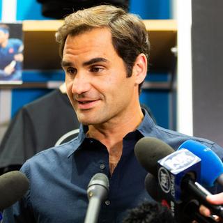 Roger Federer en découdra avec Denis Istomin au 1er tour à Melbourne. [AFP - Asanka Brendon Ratnayake]
