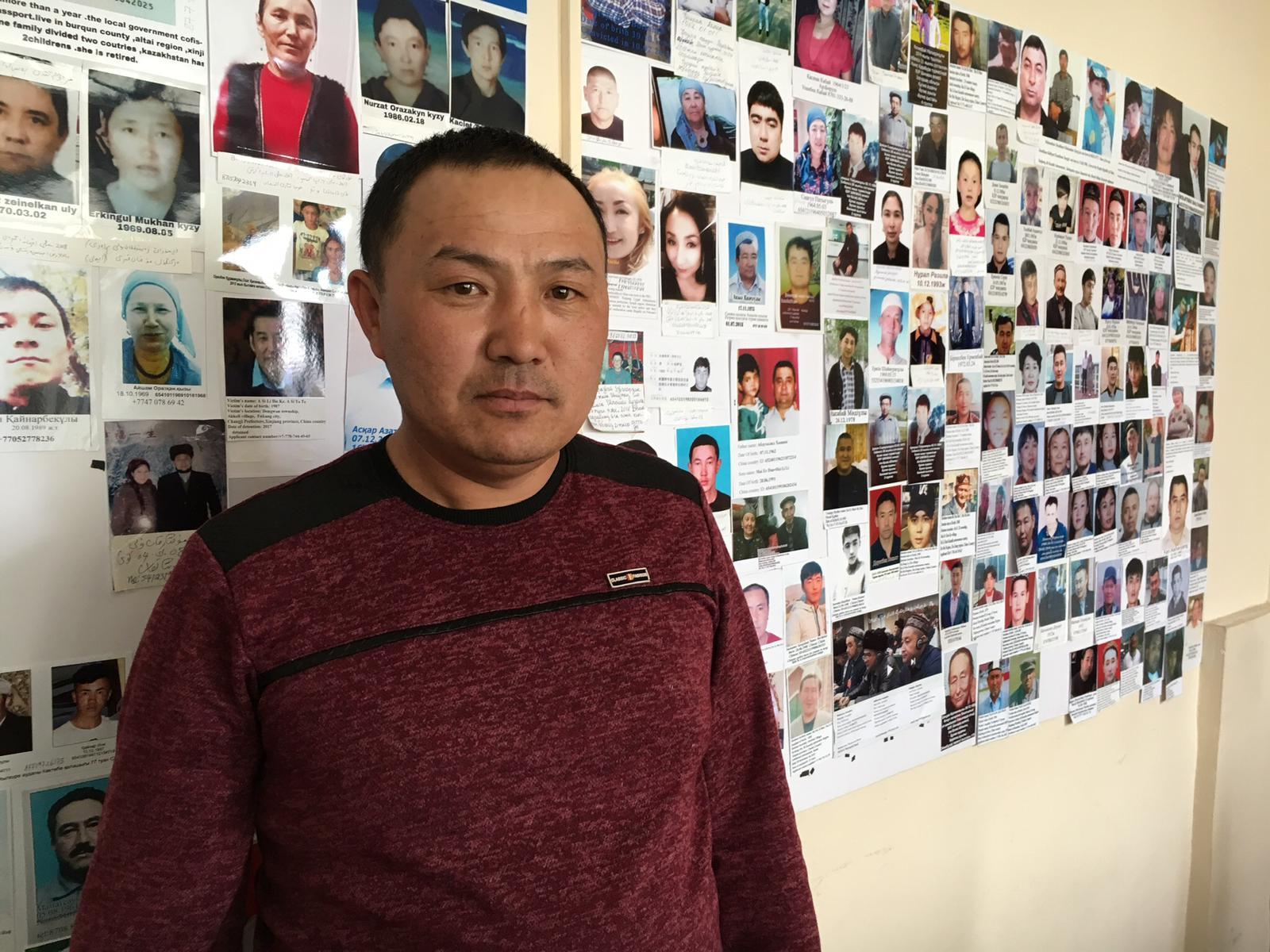 Orinbek Koksebek, un Chinois de l'ethnie kazakh, a été détenu au Xinjiang pendant 125 jours. [RTS - Michael Peuker]
