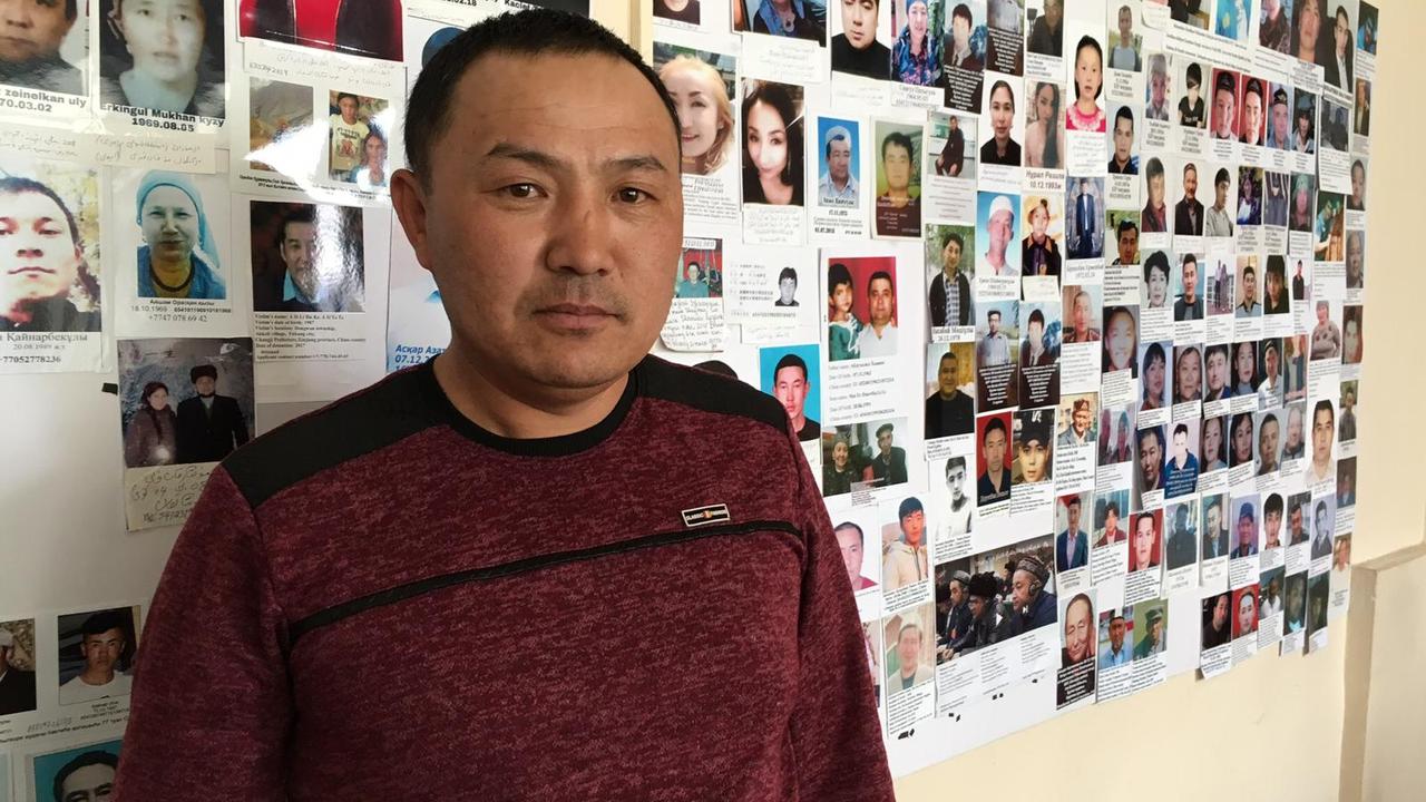 Orinbek Koksebek, un Chinois de l'ethnie kazakh, a été détenu au Xinjiang pendant 125 jours. [RTS - Michael Peuker]