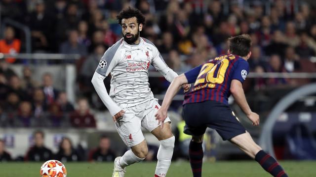 Les Reds devront se passer de Mohamed Salah, mardi soir à Anfield Road. [Keystone - Joan Monfort]