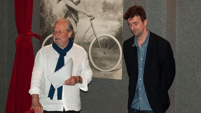 Michel Noll (à gauche), ici avec Vincent Stevance à la soirée de clôture de Focus Corée (avril 2014) [flickr - Antoine GIARD]