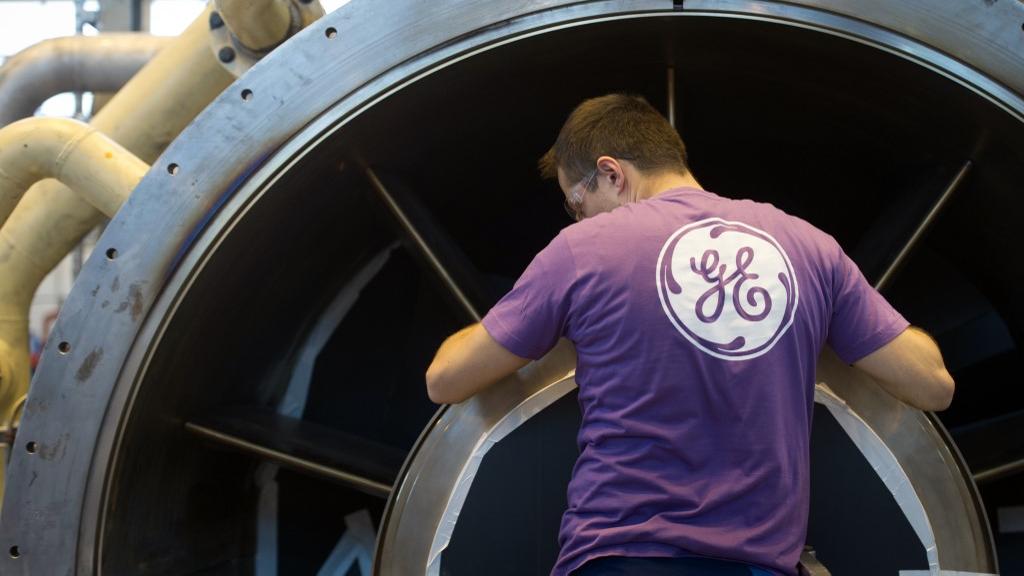 L'entité turbines à gaz de General Electric sera très touchée par les suppressions d'emplois. [AFP - Sébastien Bozon]