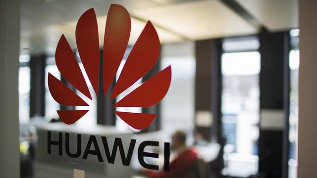 Le siège du bureau suisse du géant chinois Huawei, à Dübendorf (ZH). [keystone - Gaetan Bally]