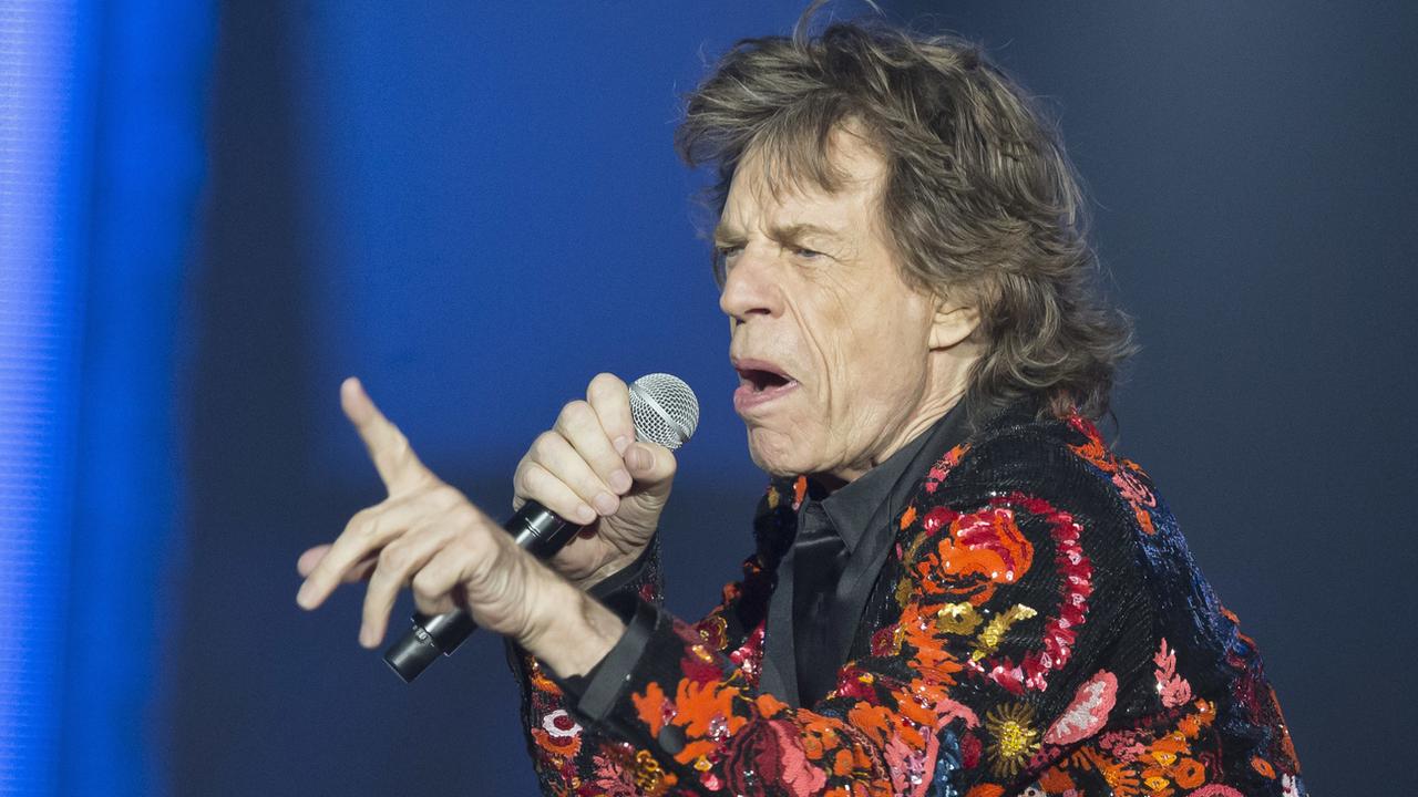 Mick Jagger sur scène en octobre 2017. [AP Photo - Michel Euler,]
